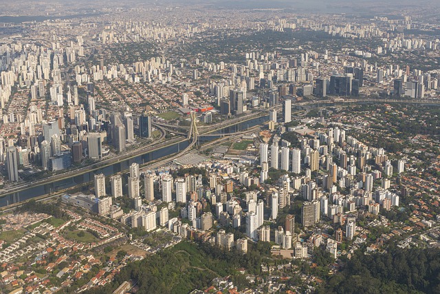 Imagem Aérea da região de Pinheiros